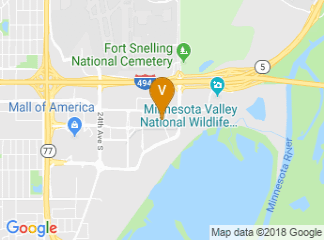 map of Hyatt Regency Bloomington - Minneapolis