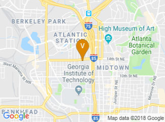 map of GTRI Conference Center