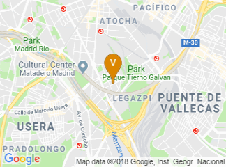 map of Discovering Madrid