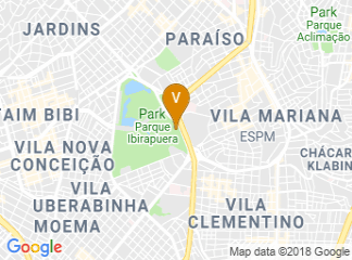 map of Fundação Bienal de São Paulo