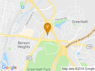 map of Hilton Garden Inn Washington DC/Greenbelt