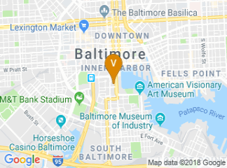 map of Royal Sonesta Harbor Court Baltimore