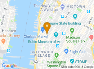 map of Dream Downtown