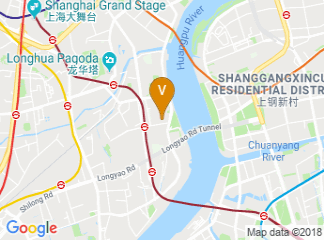 map of West Bund Artistic Center