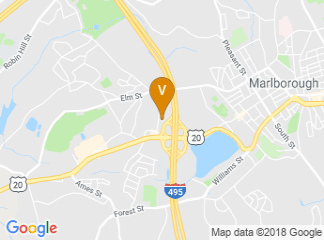 map of Courtyard by Marriott Boston Marlborough