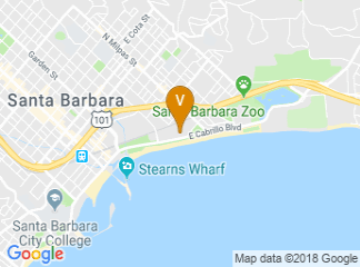 map of The Fess Parker A Doubletree by Hilton Resort