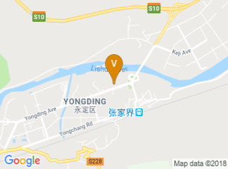 map of Sunshine Hotel Zhangjiajie