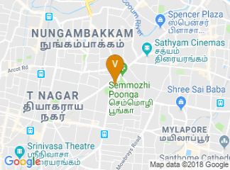 map of Hotel Sonas Inn Chennai