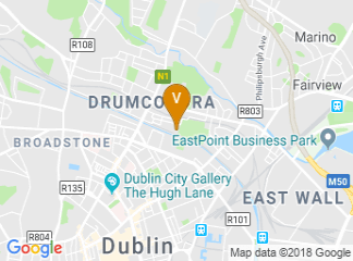 map of The Croke Park