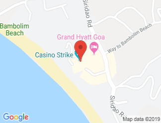 map of Grand Hyatt Goa