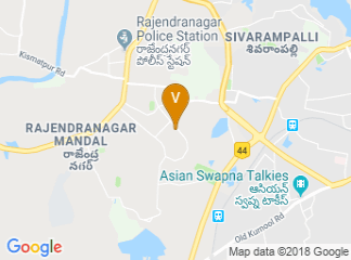 map of Professor Jayashankar Telangana State Agricultural University