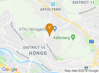 map of ETH Hönggerberg