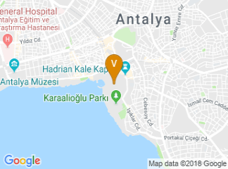 map of Antalya Expo Center