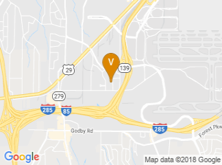 map of Atlanta Airport Marriott