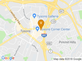 map of Hyatt Regency Tysons Corner Center