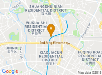 map of Tibet Hotel Chengdu