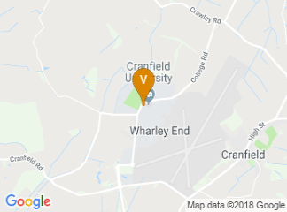 map of Cranfield University