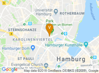 map of Hamburg Messe