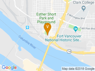 map of Hilton Vancouver Washington