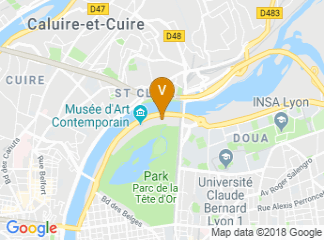 map of Cité Internationale
