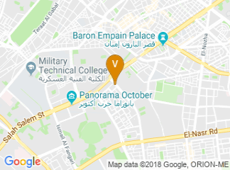 map of Sonesta Tower & Casino Cairo Hotel