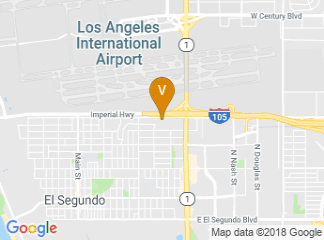 map of Embassy Suites by Hilton Los Angeles International Airport