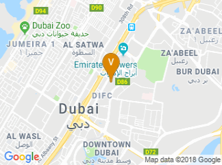 map of The Ritz-Carlton Spa, DIFC
