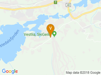 map of Vestlia Resort