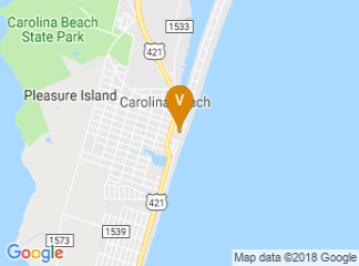 map of Courtyard by Marriott Carolina Beach Oceanfront