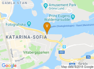 map of Viking Line Terminal
