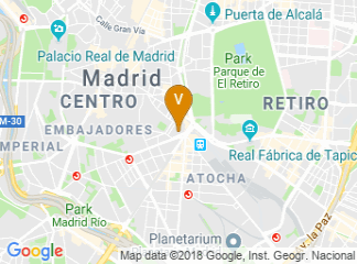 map of Museo Nacional Centro de Arte Reina Sofía