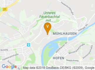 map of Eschbach-Gymnasium Stuttgart-Freiberg