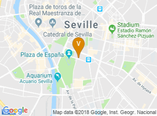 map of Melia Sevilla