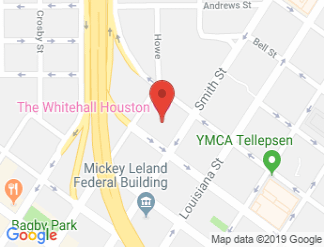 map of The Whitehall Houston