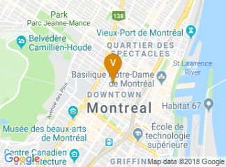 map of palais des congrès montréal