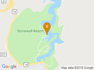 map of Stonewall Resort