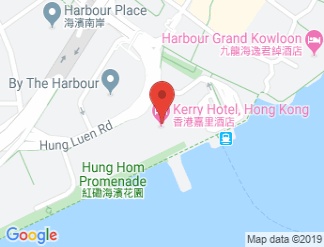 map of Kerry Hotel Hong Kong