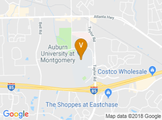 map of Auburn University at Montgomery