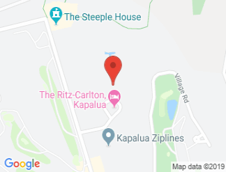 map of The Ritz-Carlton, Kapalua