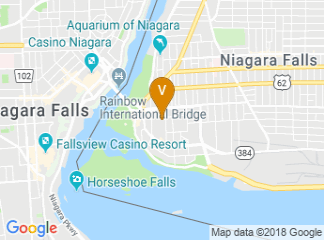 map of Sheraton At The Falls Hotel, Niagara Falls, NY