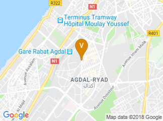 map of Mohammadia School of Engineers
