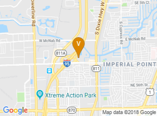 map of The Westin Fort Lauderdale