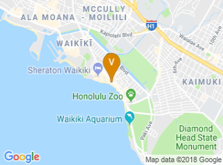 map of Moana Surfrider, A Westin Resort & Spa, Waikiki Beach