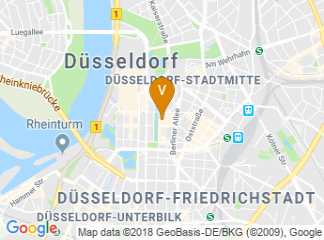 map of Kö Galerie Düsseldorf