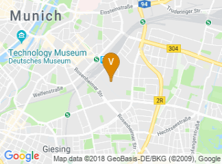 map of TonHalle München