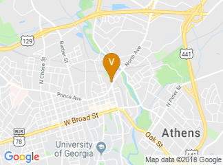 map of Graduate Athens