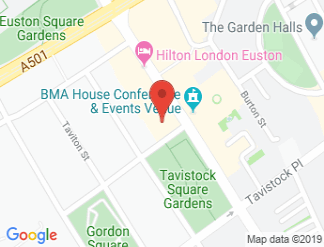 map of Woburn House Conference Centre