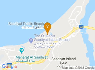 map of Park Hyatt Abu Dhabi Hotel and Villas