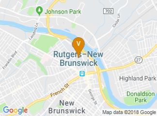 map of Rutgers-New Brunswick