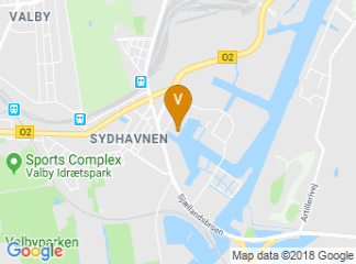 map of Aalborg University Copenhagen